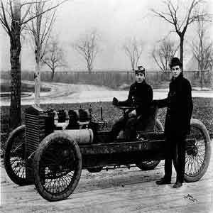  Rob Barney Oldfield and Henry Ford with 999