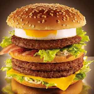 Mcdonald's hamburger